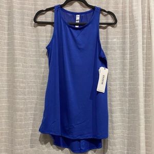 NWT RBX Tie Back Mesh cobalt Blue tank top small
